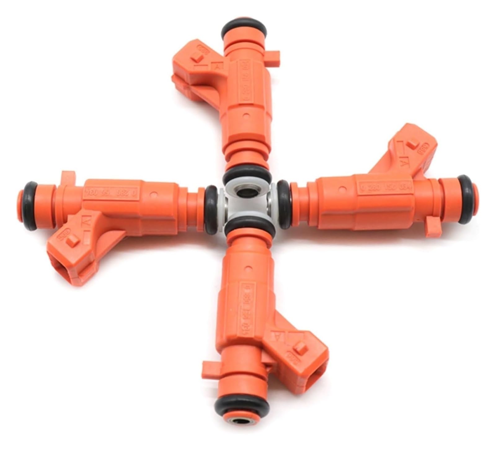Para Peugeot Para 206 Para 307 Para 1007 Para Partner 1.6 16V 2000-2014 Boquillas De Inyección De Gasolina Para Automóvil 0280156034 4X Inyector Combustible Coche