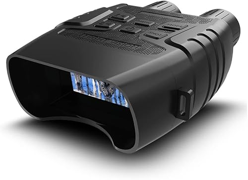 Miniatura 1 de Gafas de visión nocturna 1080P 984 pies 5 niveles de visión nocturna recargable por infrarrojos digitales de 850 NM pantalla de visión grande de 38