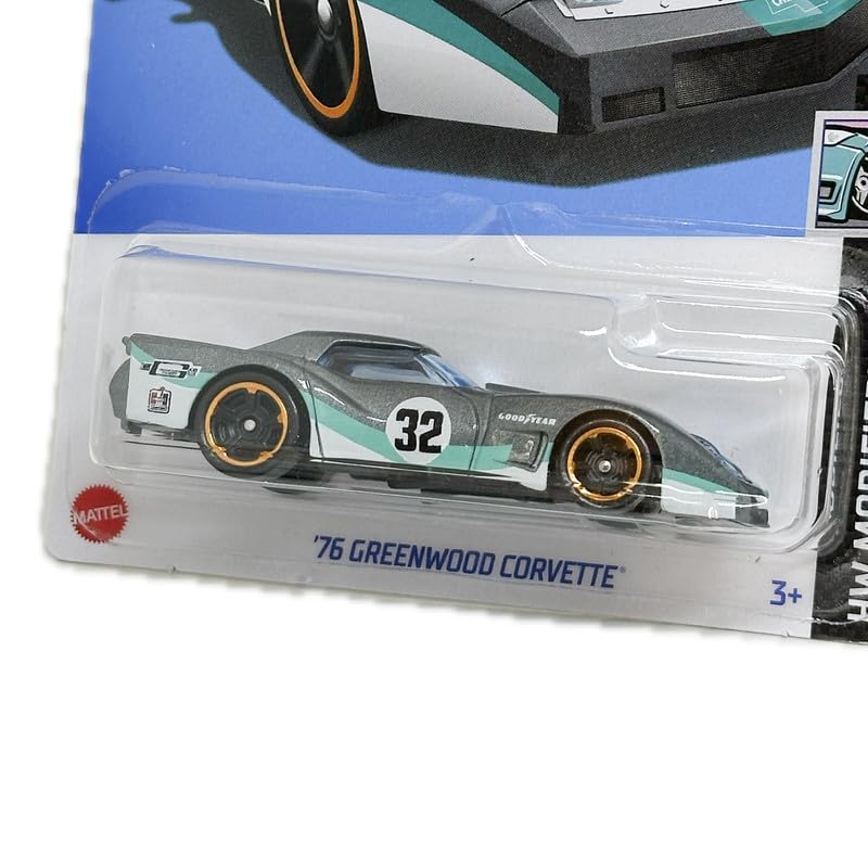 Hot Wheels 76 Greenwood Corvette HW Modified Ages 3 and Up (Grey) (B0D3M6QMQ6) Amazon Price History, Amazon Price Tracker