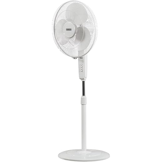USHA Maxx Air 400MM Pedestal Fan White