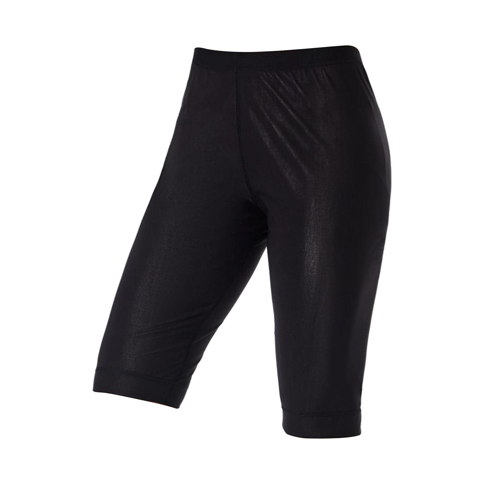 Women Sauna Pants Shorts Capri Legging Sweatpants Weight Loss Workout Gym L Xl-image-38