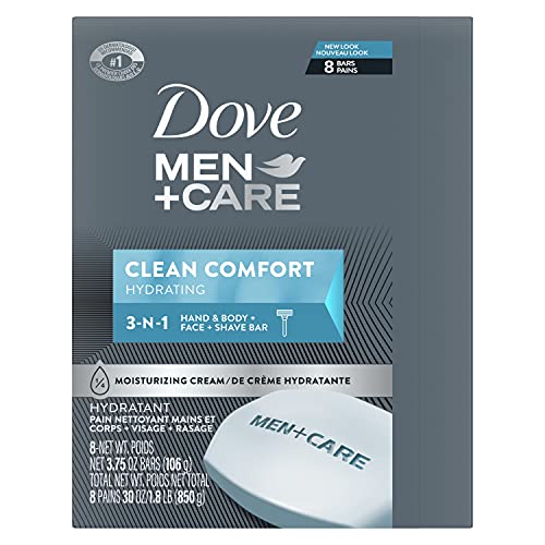Dove Men + Care, clean comfort 113,4 gram bar, 8