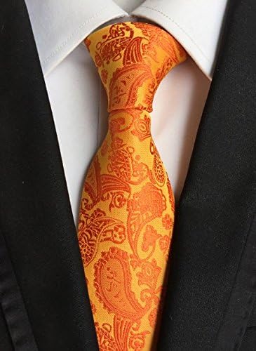 WeiShang Lot 6 PCS Classic Men's Silk Tie Necktie Woven JACQUARD Neck Ties - Image 6