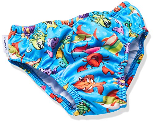 FINIS Swim Diaper Fishbowl Blue L Swim Diaper