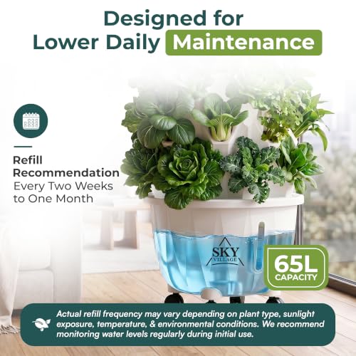 Sky Village Outdoor Hydroponic Growing System, 48 Plant Sites, 6-Tier - Image 5