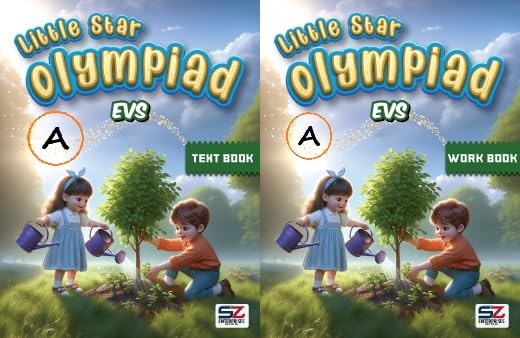 Little Star Nursery Wisdom EVS Text Book and Work Book set of 2 Book Nursery