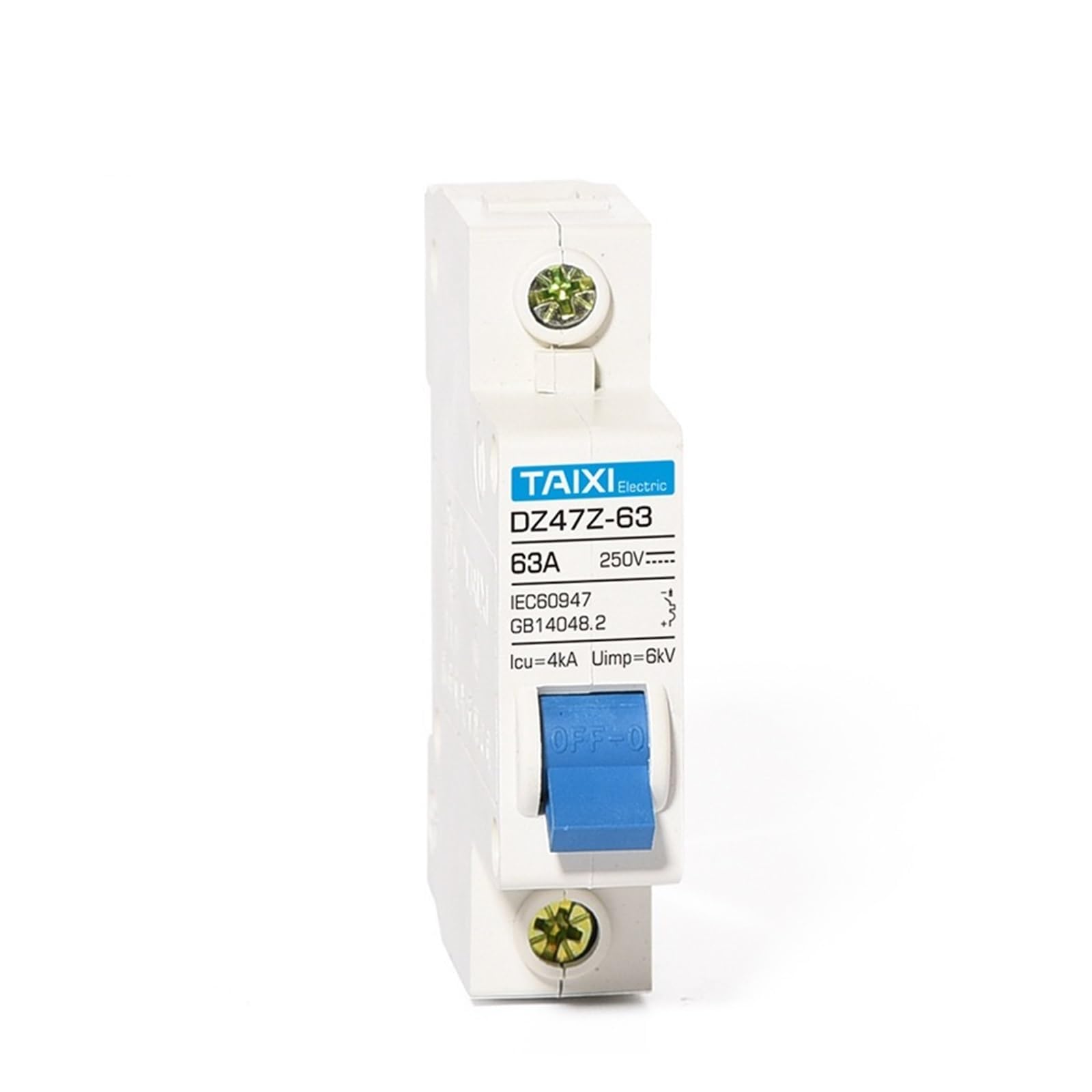 AVSBBYEPS DC MCB DZ47Z-63 2P 1000V Solar Miniature Circuit Breaker(1P 50A)