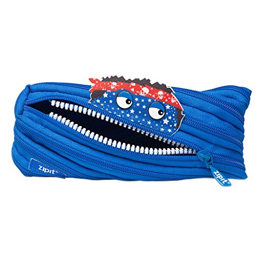 ZIPIT Talking Monstar Federmäppchen, Blau Cover