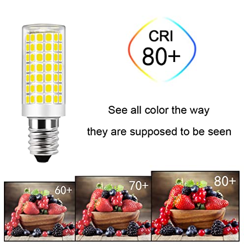 Ampoules LED E14 equivalent 75W halogène blanc froid 6000K