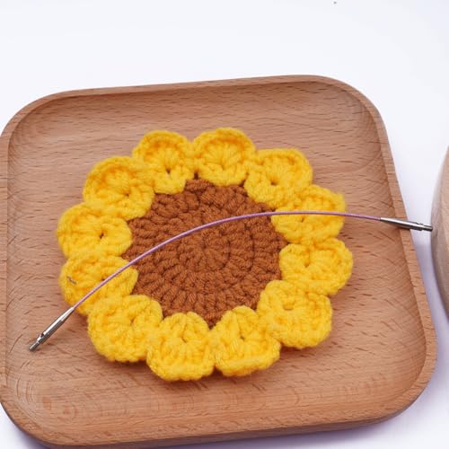 Image of Weabetfu Options Interchangeable Circular Knitting Needle Cable,Swivel 360 Inter.Cable for Circular Needle - 6.3inch(16cm)