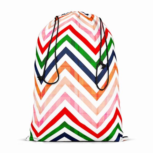 Image of ArtzFolio Chevron D1 | Reusable Sack Bag | Bag for Gym, Storage, Vegetable & Travel