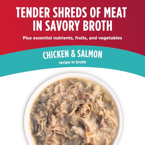 Image of Nulo Small Breed Dog Signature Stew Chicken & Salmon in Broth, 24 x 2.8 oz Cup