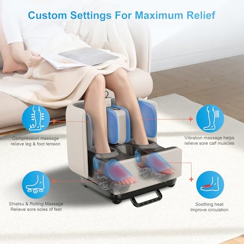 Masajeador de Pies Shiatsu con Calentador COMFIER miniatura 4