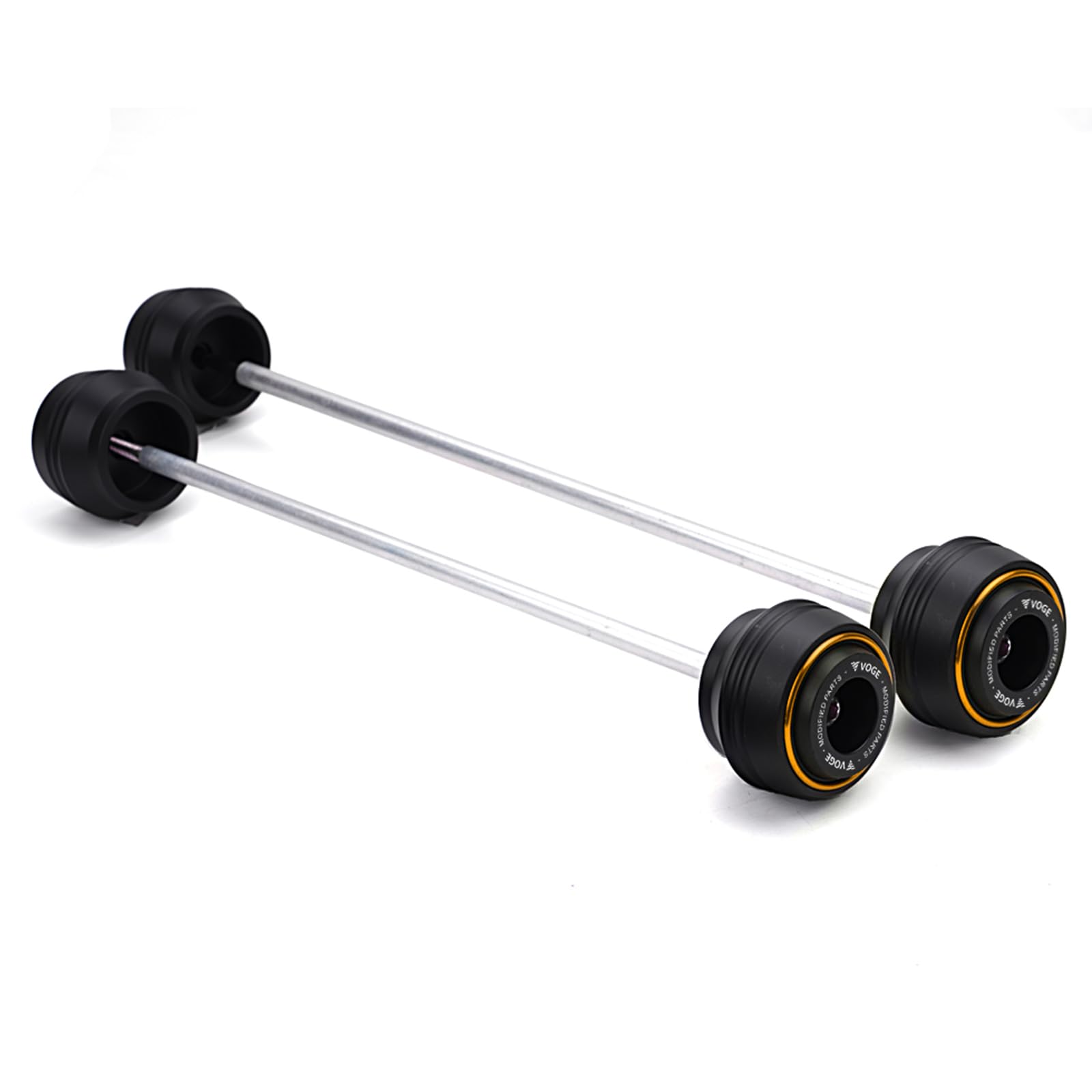 Passend Für VOGE DSX 900 525 625 Zubehör Motorrad Hinterrad Vorderachse Sturzpads Fallschutz Radschutz Gold