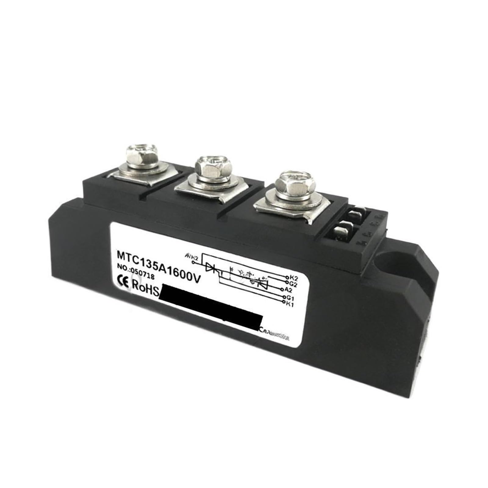 Module MTC135A1600V thyristor triphasé pour redresseur industriel