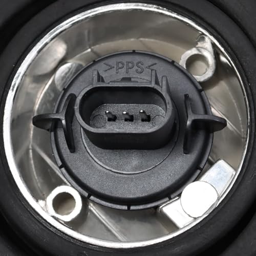 Image of TRQ Driver Side Headlight Assembly Black Bezel Compatible with 2006-2008 Dodge Ram 1500 2006-2009 Ram 2500, 3500 With Amber Bar CH2518115