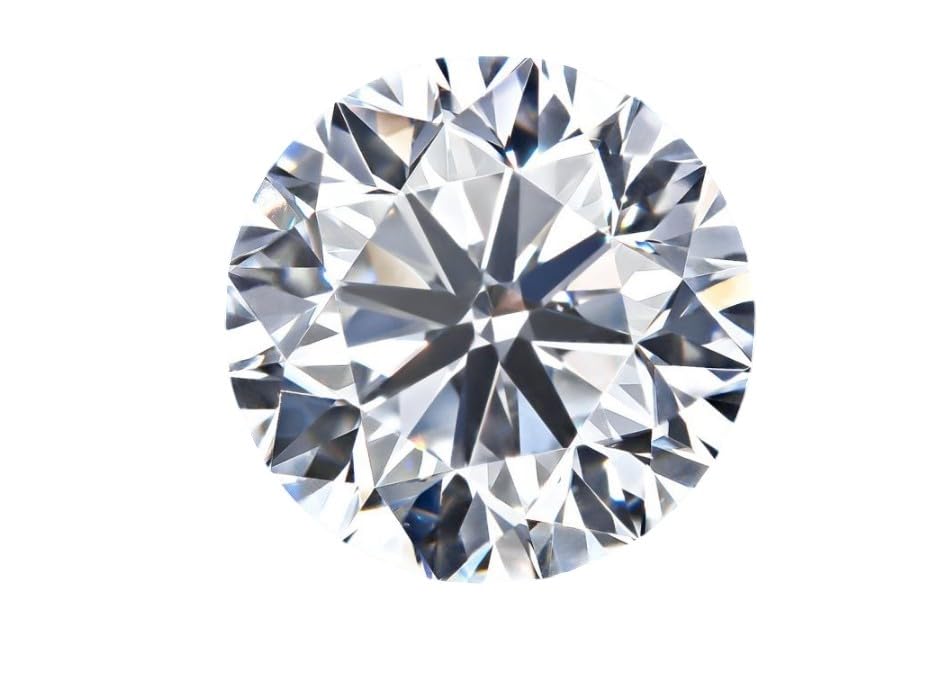 Moissanite Stone 1.25 Carat Moissanite Original Certified Loose Moissanite Diamond Stone D Colour VVS1 Masonite Stone Round Loose cut gem मोजोनाइट हीरा रत्न Round Moissanite Men Women By GemSapphire