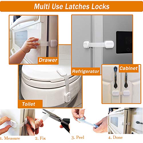 Baitiny Baby Proof Kit, 44 Packs Child Safety Essentials - Magnetic Cabinet Locks, Corner Guards, Outlet Covers - All-in-one Super Value Baby Proofing Kit