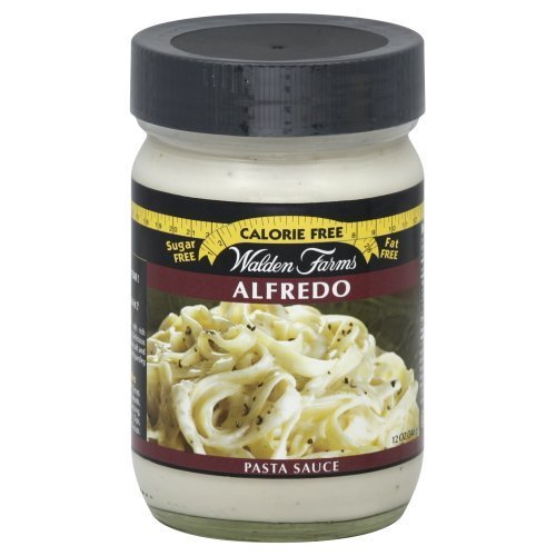 Walden Farms Calorie Free Pasta Sauce Alfredo 12 fl oz (Pack of 3) by Walden Farms