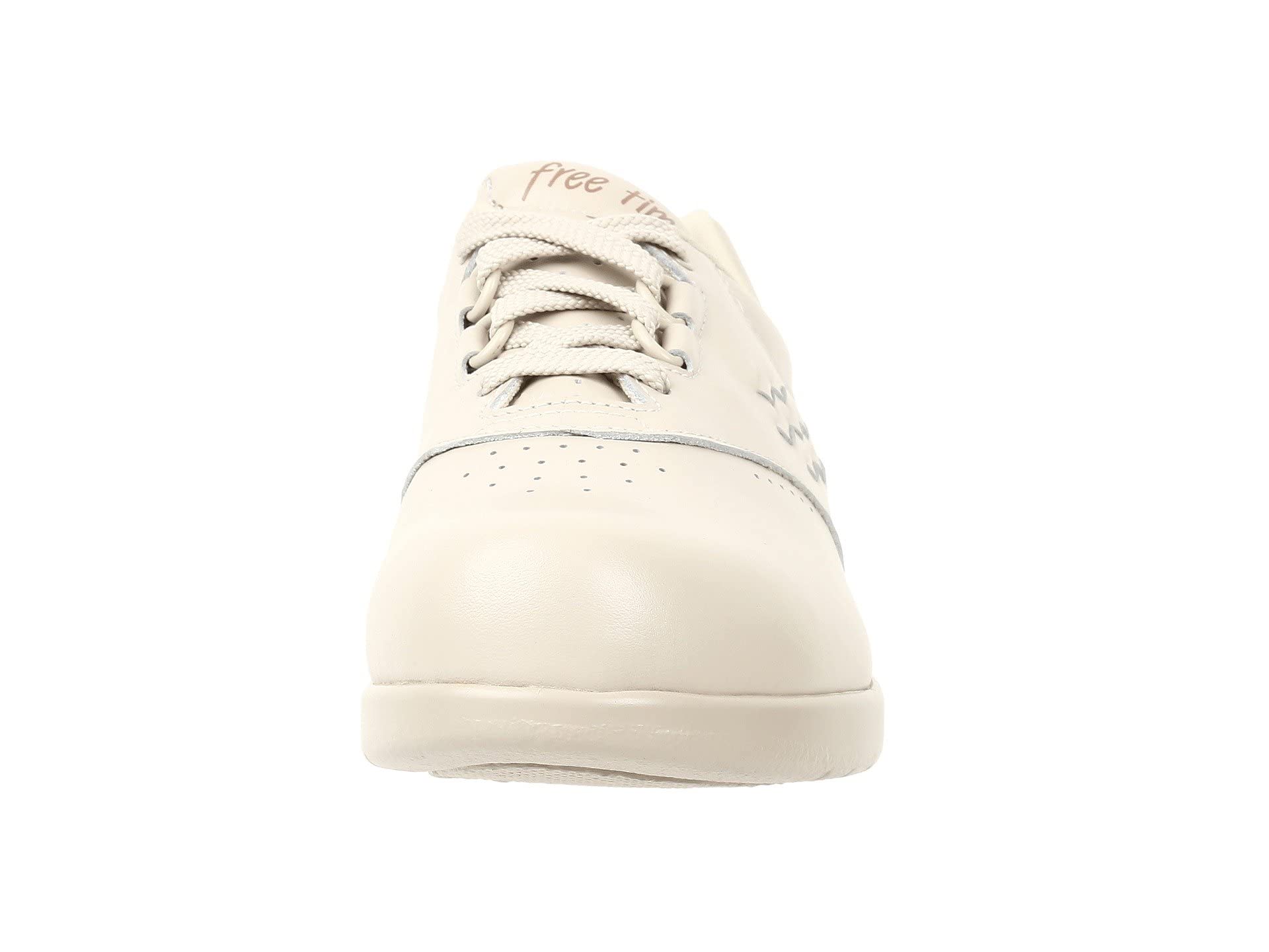 SAS Freetime Shoes for Women - Genuine Leather Upper, Lace-up Closure Soft and Breathable Stylish Joggers Bone 5 W - Wide (C) view 7