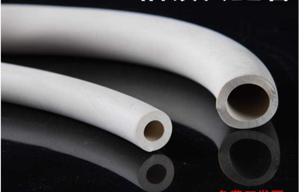 Tubo de goma, tubo de vacío de succión de esmalte, tubo de goma blanco para experimentos, 2/3/4/5/6/8 / 1619mm-50 * 80 mm * 2 m
