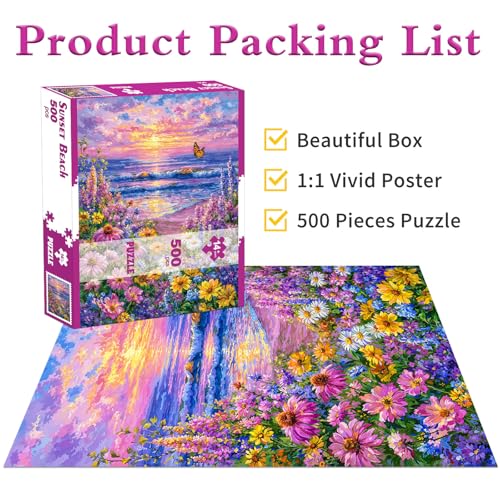 Puzzle Sunset Beach 14+ Anos miniatura 5