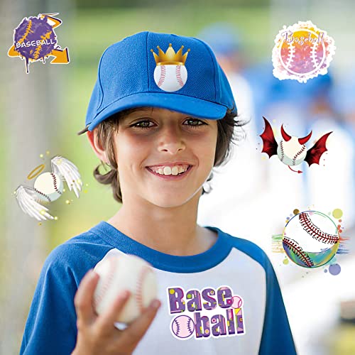 Metker Baseball (160 Pcs) Kids Waterproof Temporary Tattoos,Children'S Temporary Tattoo Toys,Boy Face Tattoo Stickers thumb #5