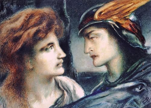 Peinture Perséphone de Siméon pour créer une ambiance nordique dans votre chambre