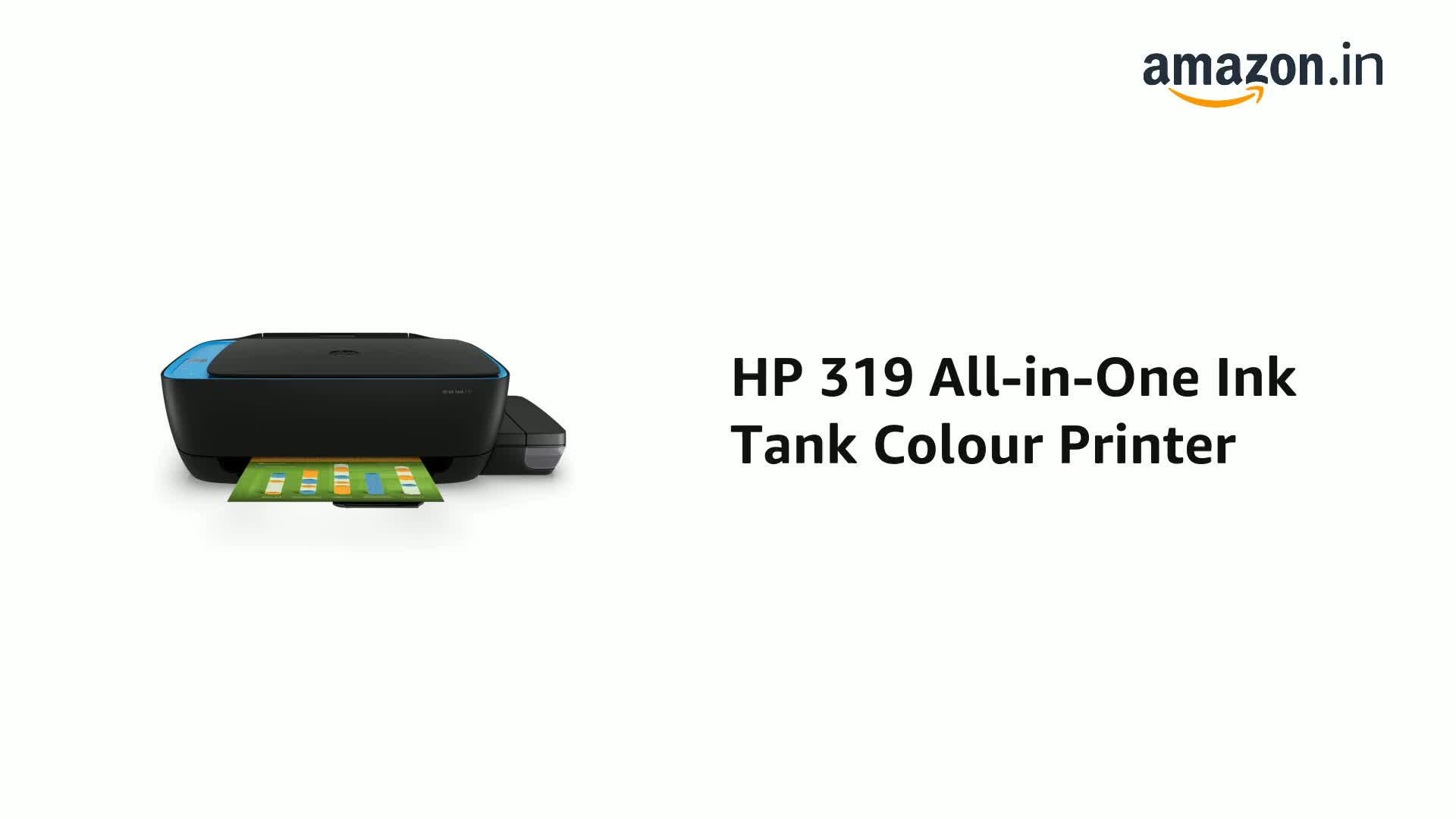 hp colour printer 319