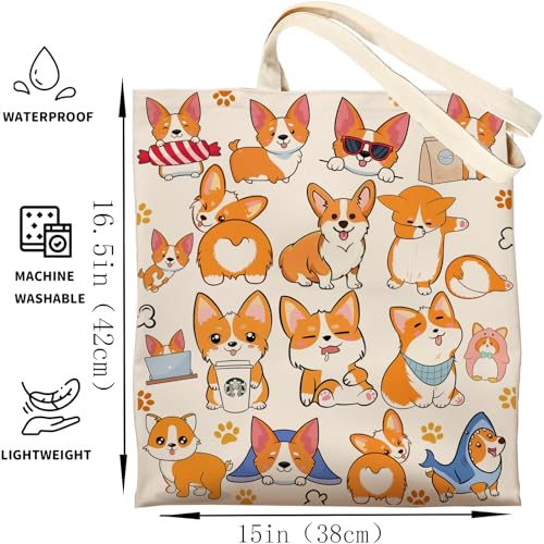 Image of DOOX Canvas Tote Bag for Women, Canvas Reusable | Gift /Shopping /Beach /Grocery Canvas Bag - Birthday & Christmas Gift for Women
