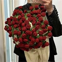 Amazon｜花束になるブランケット 110cm かぎ針編みのブーケ