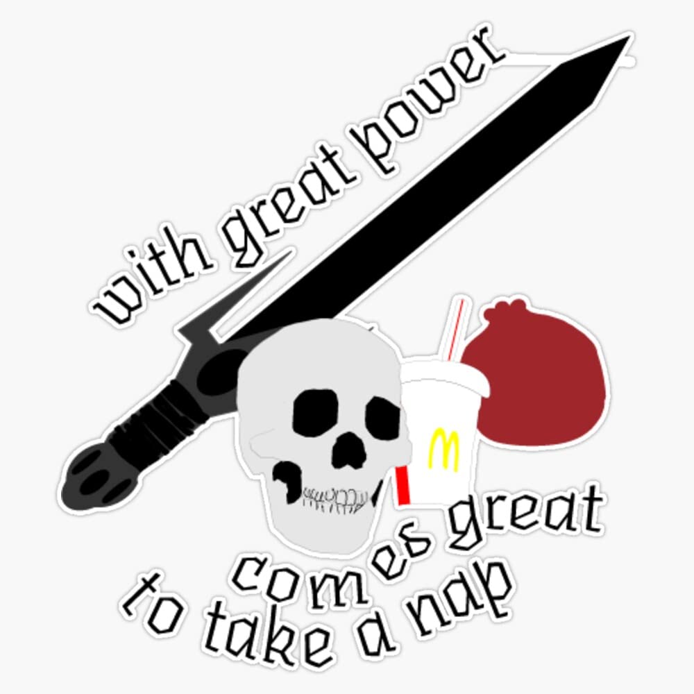 Nico di Angelo Quote Bumper Sticker Vinyl Decal 5 inches