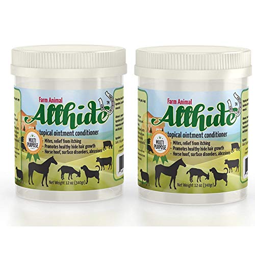 Big 2 Pack (24 Oz Total) Mange Mites Ringworm- Cuts Scrapes Dogs Cattle Horses