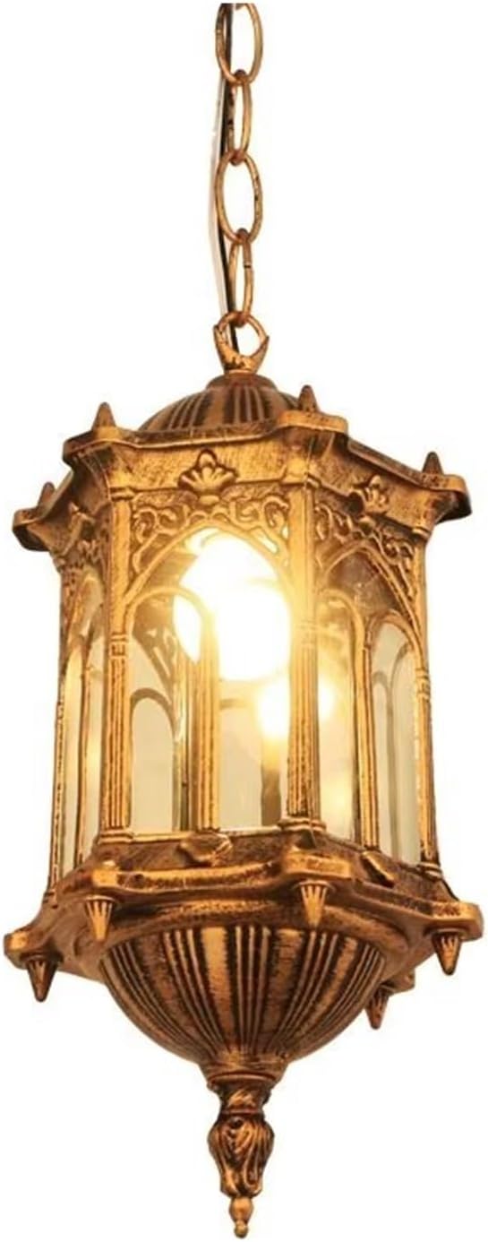 Outdoor Hang Light Retro Garden Balcony Pendant Lamp Hotel Restaurant Decoration Lighting Study Villa Pendant Lamp, for Lounge