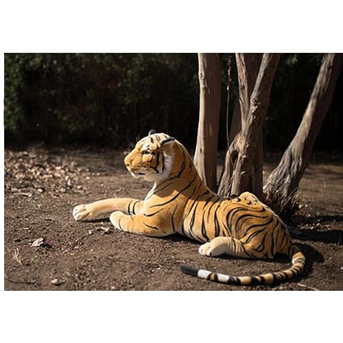 OUKEYI Realistic Tiger Stuffed Animal Plush Cat Soft Stuffed Animals Plush Toyfor Kids Gifts (23.6inch/60cm) - Image 3