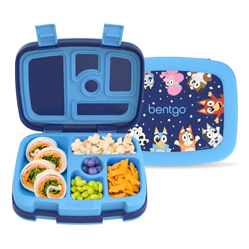 Image of Bentgo + BLUEY Kids Leak-Proof, 5-Compartment Bento-Style Kids Lunch Box