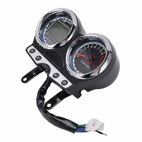 Indicador de motocicleta LCD de 12V para viajes urbanos y rutas con lluvia en EN125 3F