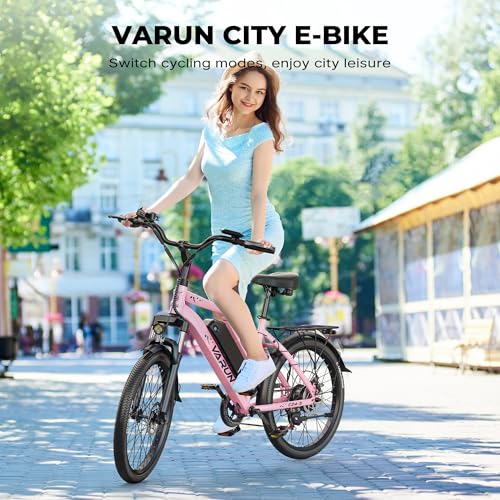 VARUN Electric Bike – Peak 750W E Bike Up to 40+Miles, 48V