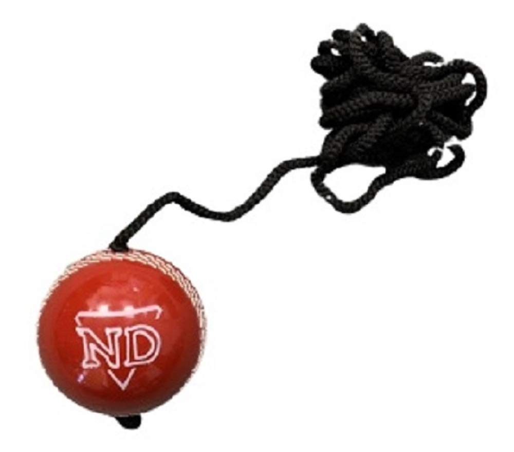 ND Sports Premium Plastic String Cricket Balls – Ideal for Practice | Improve Hand-Eye Coordination & Batting Accuracy with Hanging Training Ball