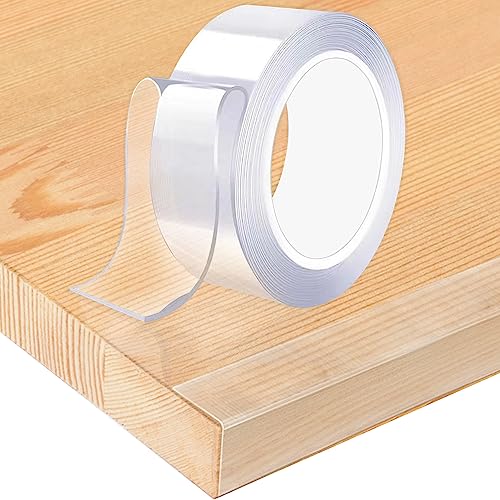 Protector de Borde a Prueba de bebés, Borde de Seguridad y Protectores de Esquina Protector de Borde Transparente Protectores de Esquina Adhesivos para Muebles (3 m de Largo / 3 cm de Ancho)