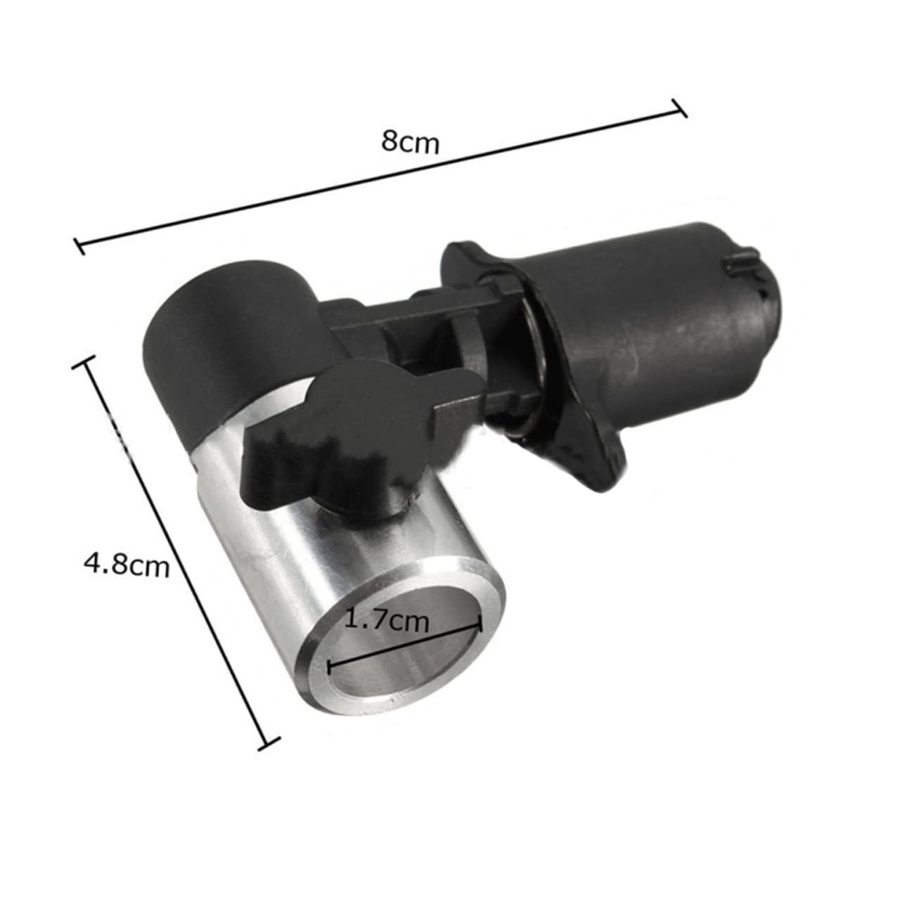 FONDOTIN Photography Accessory 17mm Reflector Holder Stand Clip Lightweight Clamp for Background Reflector Mounting