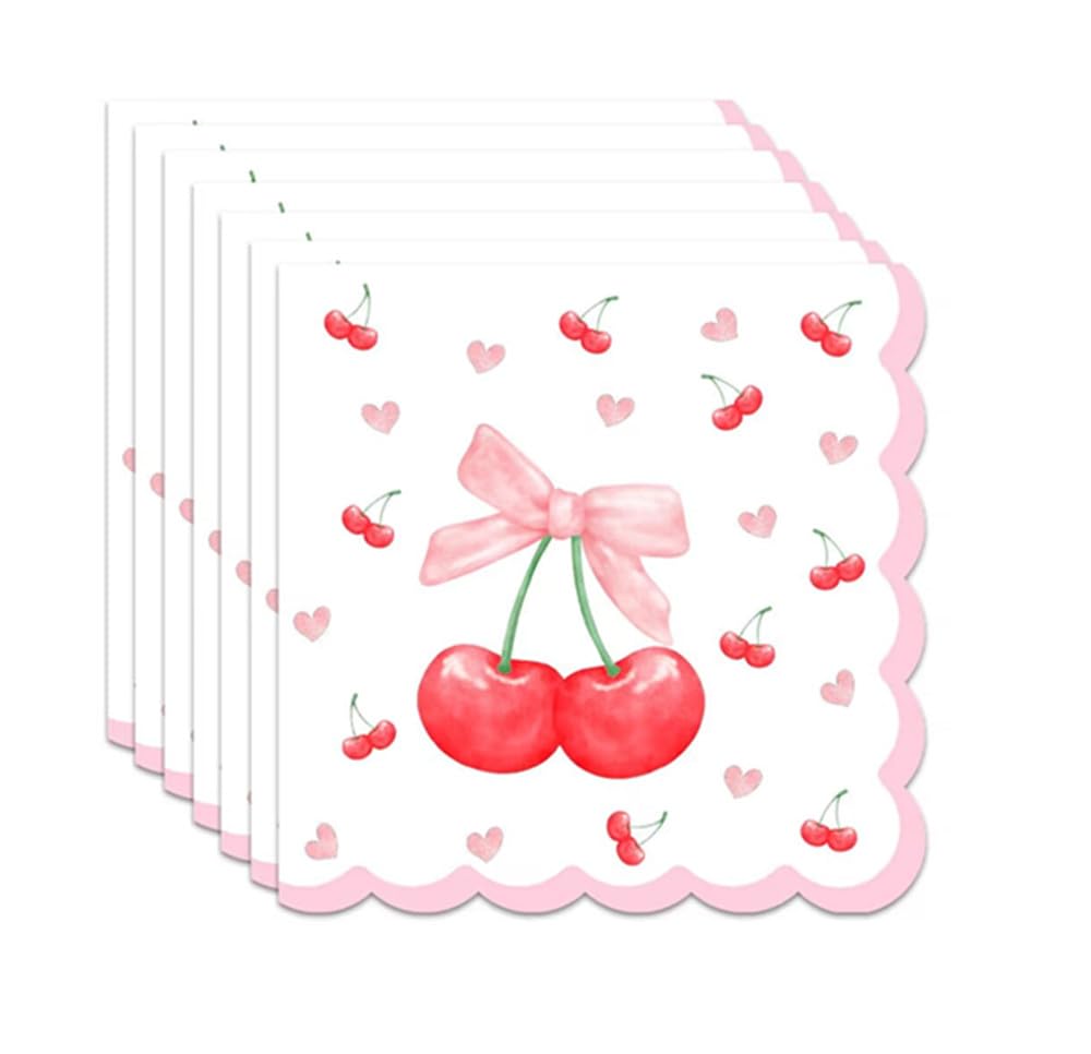 Red Cherry Napkins