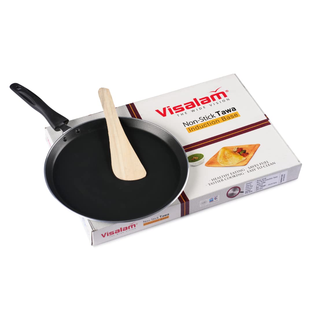 Visalam I-Class Induction Base Tawa 285mm (Small)