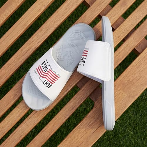 Image of U.S. Polo Assn. USPA | AXER|Stylish Sliders Flip Flops Men