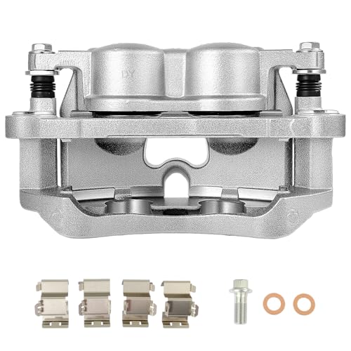 Image of SCITOO 18B5626 Front Right Disc Brake Caliper w /Bracket Fit For Ram For 2500 2019-2024,For Ram For 3500 2019-2024, Double Pistons