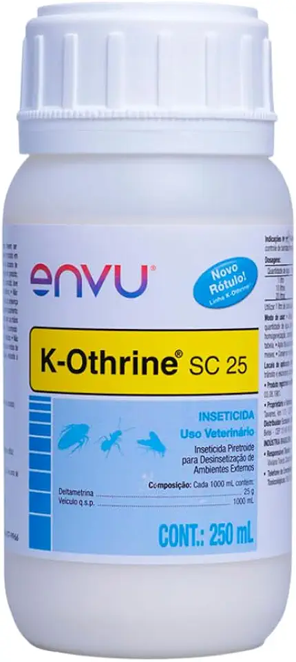 K-Othrine SC 250ml Inseticida p/matar barata, formiga, mosca