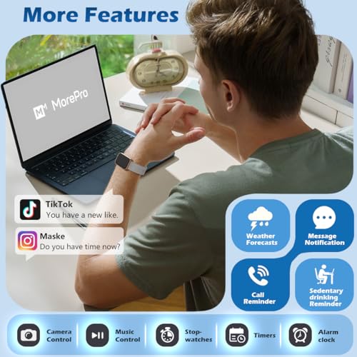 Image of MorePro Health Fitness Tracker for Women Men
