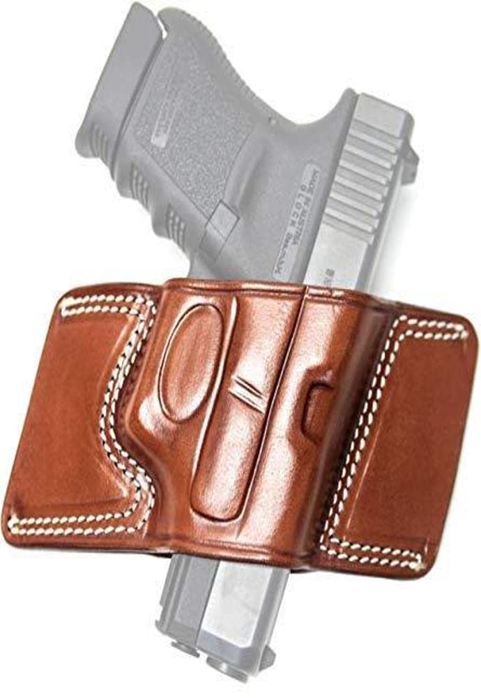 Cebeci 20863RT64 Right-Hand Leather Bikini 20863 Holster Gun Belt, Tan