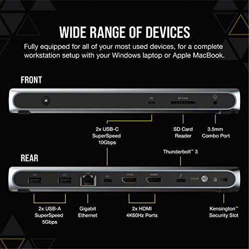Corsair TBT100 Thunderbolt 3 Dock - Image 6