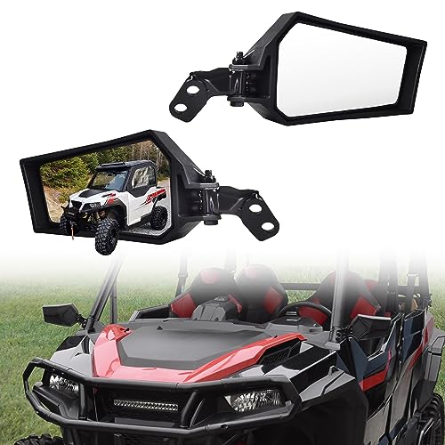KATIMOTO Rearview Side Mirrors for Polaris General XP 4 1000 16-24 Adjustable Clear Folding Side Mirrors for Polaris General 1000/4 1000 / XP 1000 / XP 4 1000 2016-2024 Accessories (2PCS)